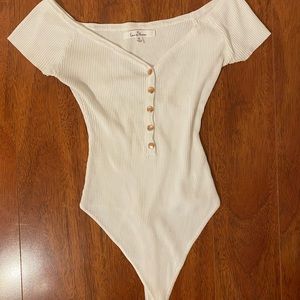 Love Tree ribbed bodysuit